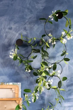 Clearance Mica Decorations Pflanzenstütze Erweiterung Kreis schwarz D 28 cm Blumenampeln & Pflanzenhalter|Haken & Bügel