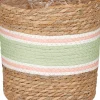 Clearance Mica Decorations Pflanzkorb Rachel hellgrün D 21 H 21 cm Pflanzkörbe|Pflanzkörbe