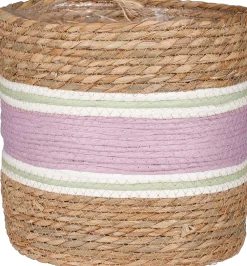 New Mica Decorations Pflanzkorb Rachel lila D 25 H 25 cm Pflanzkörbe|Pflanzkörbe