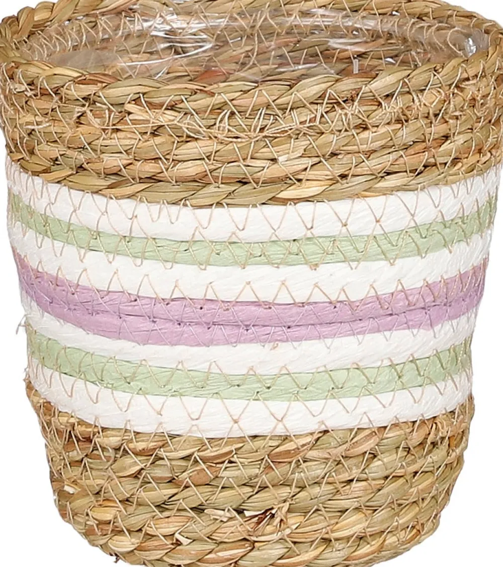 Mica Decorations Pflanzkorb Rachel lila D 12 H 12 cm Pflanzkörbe|Pflanzkörbe