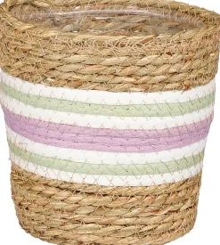 New Mica Decorations Pflanzkorb Rachel lila D 14 H 14 cm Pflanzkörbe|Pflanzkörbe