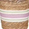 Discount Mica Decorations Pflanzkorb Rachel lila D 19 H 19 cm Pflanzkörbe|Pflanzkörbe