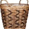 Best Mica Decorations Pflanzkorb Lorens braun D 38 H 33 cm Pflanzkörbe|Pflanzkörbe