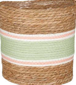 Online Mica Decorations Pflanzkorb Rachel hellgrün D 25 H 25 cm Pflanzkörbe|Pflanzkörbe