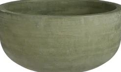 Online Mica Decorations Pflanzschale Cairo grün D 36 H 17 cm Blumentöpfe & Pflanzgefäße