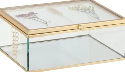 Online Mica Decorations Schmuckkästchen Gloria gold 18 x 14 x 7 cm Aufbewahrung