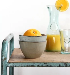 Hot Mica Decorations Schüssel Tabo grau D 14 cm H 6,5 cm Geschirr & Gläser