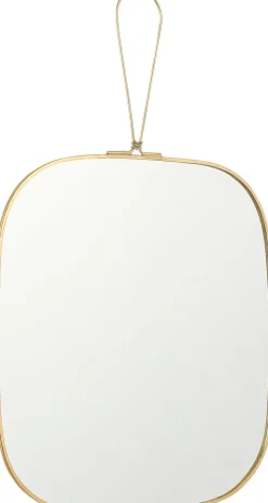 Mica Decorations Spiegel gold 20 x 32 cm Spiegel