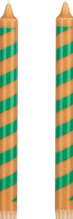 Best Mica Decorations Stabkerzen hellbraun 8 Std. 2 St. Stabkerzen