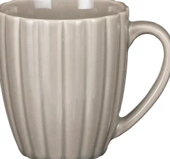 Sale Mica Decorations Tasse grau Pesca D 9 H 10 cm Geschirr & Gläser