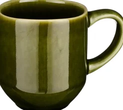 Hot Mica Decorations Tasse Rhea grün D 8 H 9 cm Geschirr & Gläser