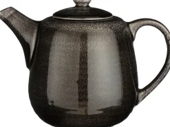 Hot Mica Decorations Teekanne Tabo schwarz D 25 H 17,5 cm Geschirr & Gläser