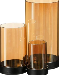 New Mica Decorations Teelichthalter Kratos gold 19 x 14 x 18,5 cm Teelichthalter