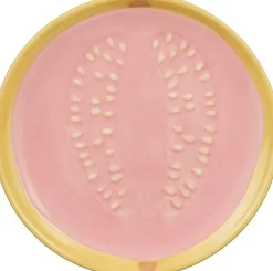 Mica Decorations Teller Exotica rosa D 20,5 H 2 cm Geschirr & Gläser