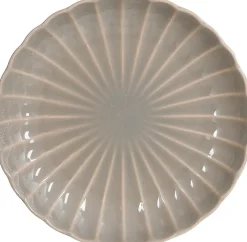 New Mica Decorations Teller grau Pesca D 27,5 H 4 cm Geschirr & Gläser