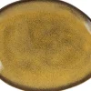New Mica Decorations Teller Tabo gelb 11,5 x 8,5 x 1,5 cm Geschirr & Gläser