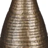Outlet Mica Decorations Vase Albany gold D 14 H 32 cm Vasen & Krüge|Blumentöpfe & Pflanzgefäße