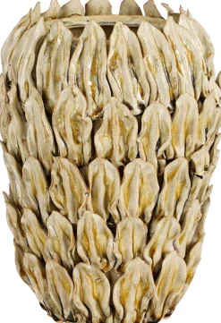 Clearance Mica Decorations Vase Chico beige D 20 H 28 cm Vasen & Krüge|Blumentöpfe & Pflanzgefäße