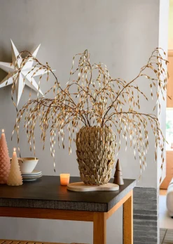 Clearance Mica Decorations Vase Chico beige D 20 H 28 cm Vasen & Krüge|Blumentöpfe & Pflanzgefäße