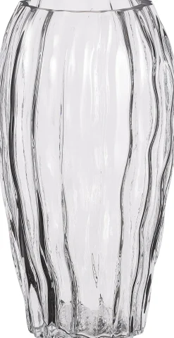 Outlet Mica Decorations Vase Feline transparent D 14 H 27 cm Vasen & Krüge|Blumentöpfe & Pflanzgefäße