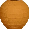 Discount Mica Decorations Vase Kato braun D 27 H 26 cm Vasen & Krüge|Blumentöpfe & Pflanzgefäße
