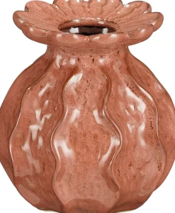 Discount Mica Decorations Vase Marly braun D 16,5 H 17,5 cm Vasen & Krüge|Blumentöpfe & Pflanzgefäße