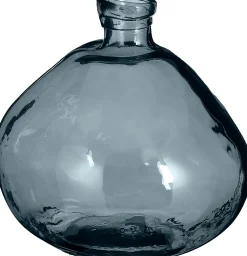 Online Mica Decorations Vase Organic blau D 33 H 33 cm Vasen & Krüge|Blumentöpfe & Pflanzgefäße