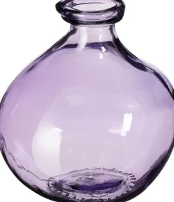 Outlet Mica Decorations Vase Pinto lila D 16 H 18 cm Vasen & Krüge|Blumentöpfe & Pflanzgefäße