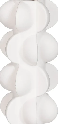 New Mica Decorations Vase weiß D 12 H 23,5 cm Vasen & Krüge|Blumentöpfe & Pflanzgefäße