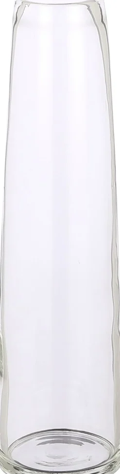 Online Mica Decorations Vase Xandra transparent D 10 H 37,5 cm Blumentöpfe & Pflanzgefäße