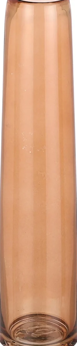 Outlet Mica Decorations Vase Xandra braun D 7 H 30,5 cm Vasen & Krüge|Blumentöpfe & Pflanzgefäße