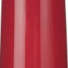 Discount Mica Decorations Vase Xandra rot D 10 H 37,5 cm Vasen & Krüge|Blumentöpfe & Pflanzgefäße