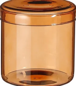 Sale Mica Decorations Vorratsglas Cannes braun D 12 H 12 cm Aufbewahrung & Mitnehmen