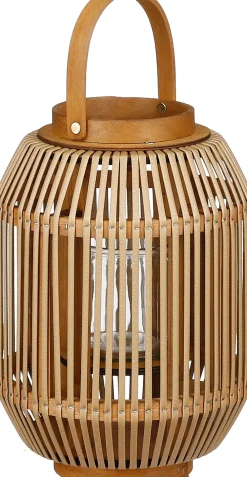 Online Mica Decorations Wichtlicht Harvard braun D 23 H 33 cm Laternen & Windlichter