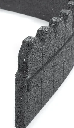 Best Multy Home Beeteinfassung Maryland grau 120 x 8 x 7 cm Beeteinfassungen & Rasenkanten