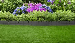 Best Multy Home Beeteinfassung Maryland grau 120 x 8 x 7 cm Beeteinfassungen & Rasenkanten