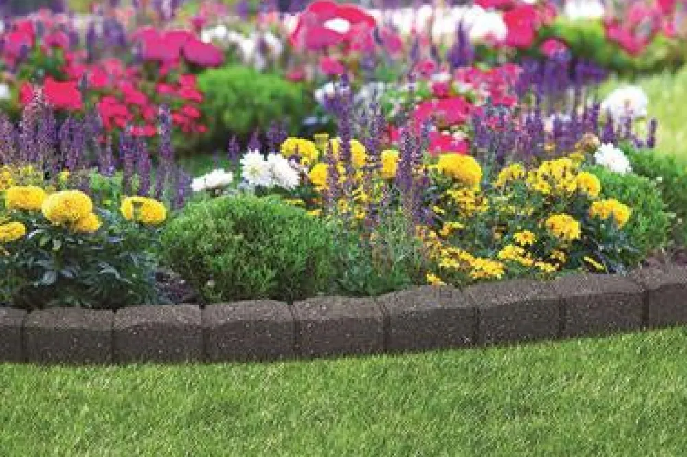 Sale Multy Home Beeteinfassung grau 120 x 8 x 7 cm Beeteinfassungen & Rasenkanten