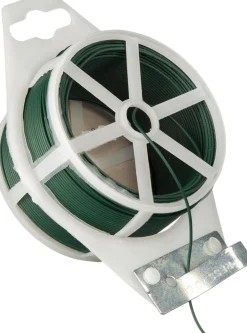 Online Nature Bindedraht mit Kunststoff ummantelt 1,2 mm x 50 m grün Rankhilfen|Bindematerial