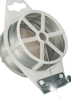 New Nature Bindedraht verzinkt D 1,2 mm x 50 m Rankhilfen|Bindematerial