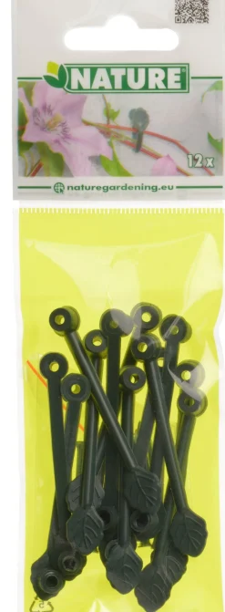 Nature Clematis Clips grün 12 St. Rankhilfen|Bindematerial