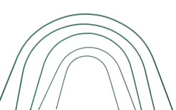 Clearance Nature Tunnelbogen für Folientunnel H 56 D 85 cm Folientunnel