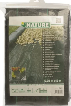 Discount Nature Unkrautvlies 5,2 x 5 m schwarz Vlies & Folien