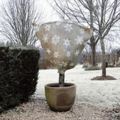 Discount Nature Winterschutz-Haube Jute D 75 cm H 100 cm Pflanzenschutz|Winterschutz