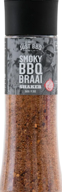 New Not Just BBQ Gewürzstreuer Smoky BBQ Braai 265 g Schmankerl & Leckerbissen