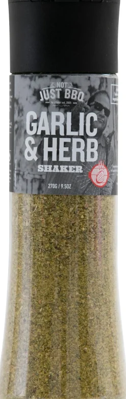 Discount Not Just BBQ Gewürzstreuer Garlic & Herb 270 g Schmankerl & Leckerbissen