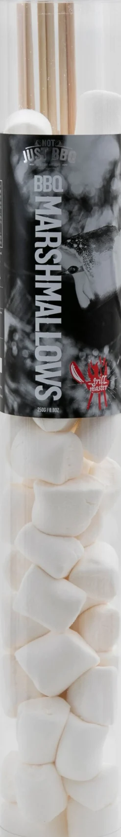 Not Just BBQ Marshmallow weiß 250 g mit Spießen Schmankerl & Leckerbissen
