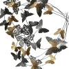 Sale ntratuin Outdoor-Wanddeko Schmetterling gold / silber 74,5 x 6 x 68,5 cm Outdoor-Wanddeko