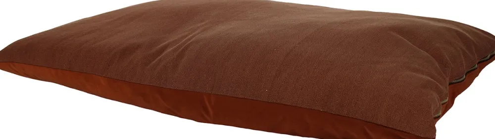 Overseas Petlife Hundekissen Velours kupfer 100 x 70 x 22 cm Hundekissen