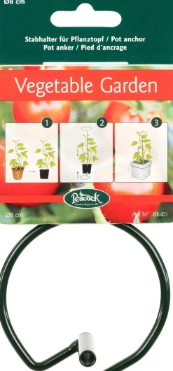Hot Peacock Stützhilfe grün D 8 H 5 cm Rankhilfen|Pflanzenstützen