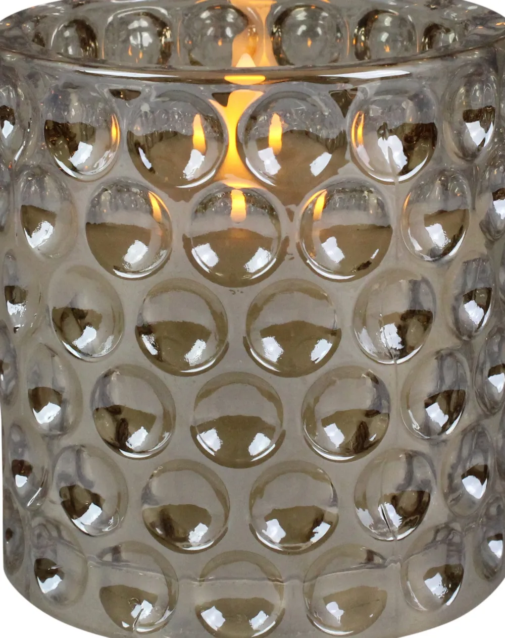 Outlet Peha Magic LED Kerze im Glas Jacob creme D 9 H 9,6 cm Led Kerzen